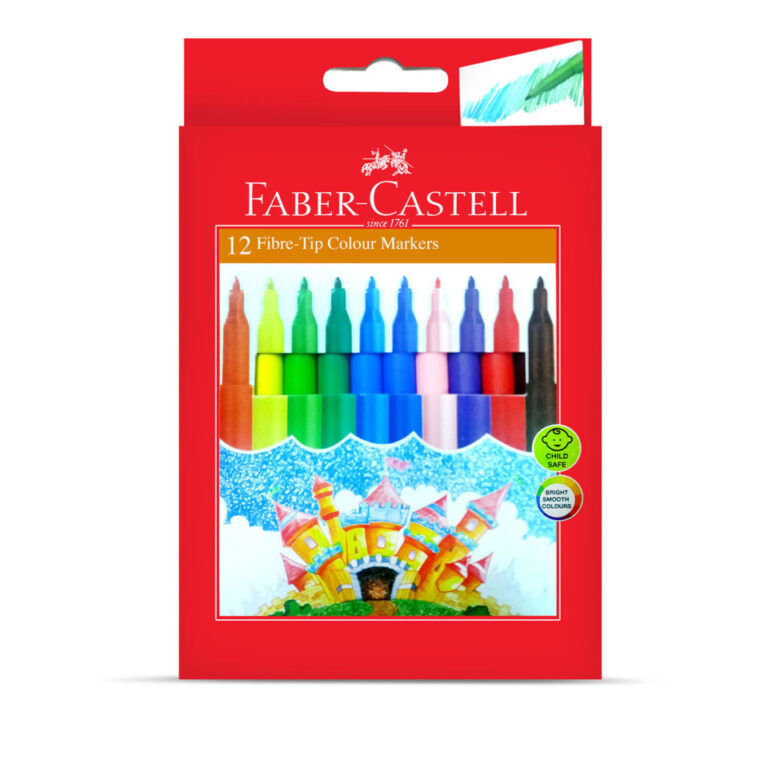 Faber-Castell Color Body Felt Pen 12 Color