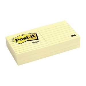 3M 630SS POST-IT NOTES LINED 3 X 3