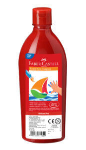 FABER-CASTELL TEMPERA-FUN PAINTS 500ML RED