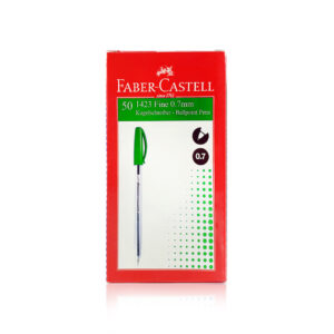 FABER-CASTELL 1423 BP 0.7MM BOX OF 50PC GREEN