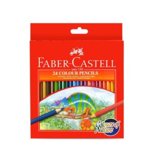 FABER-CASTELL CON COLOUR PENCILS 24 COLOUR