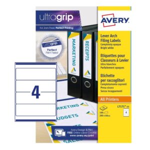 J8163 – AVERY QUICK DRY ADDRESS LABELS, 99.1X38.1MM, 14 LABELS PER SHEET, 10 SHEETS IN A PACK