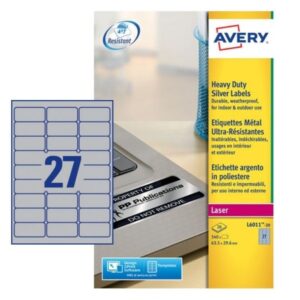 ADDRESS LABELS L7159-100 WITH ULTRAGRIP AND QUICKPEEL TECHNOLOGY, 63.5 X 33.9 MM, 24 LABELS PER SHEET, 100 SHEETS PER PACK