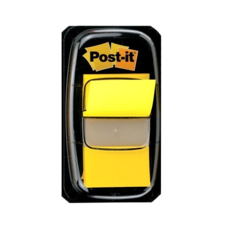 3M 680 5 Post-it Flags -yellow 1″X1.7″, 50 Sheets