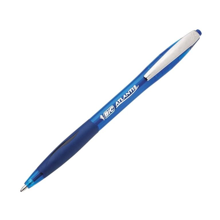 Bic Atlantis Soft Ball Pen Med. Blue(Rt)