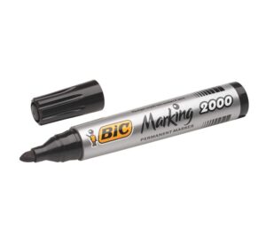 Bic 2000 Permanent Marker Black (F)