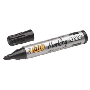 Bic 2000 Permanent Marker Black (F)