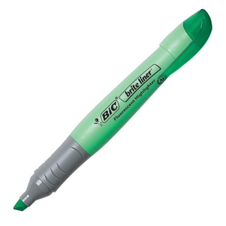 Bic Brite Liner Xl Highlighter Green (Pack of 12)