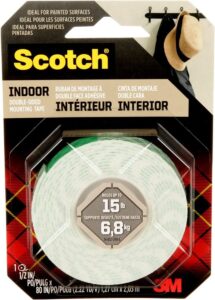 3M 110 SCOTCH MOUNTING TAPE H/D 1/2X75
