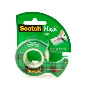 3M 105 MAGIC TAPE WITH PLASTIC DISPENSER
