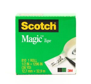 3M 810 SCOTCH MAGIC TAPE 1/2’X36YARDS