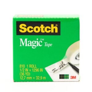 3M 810 SCOTCH MAGIC TAPE 1/2’X36YARDS