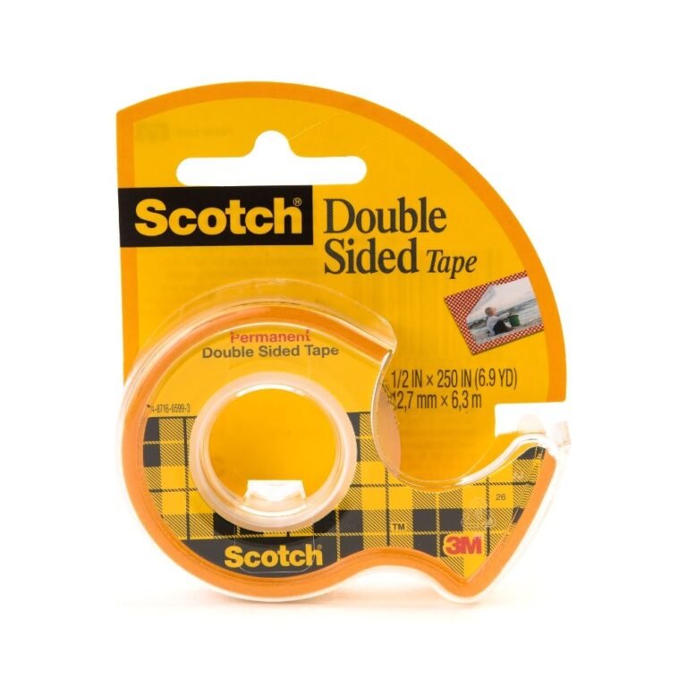 3M 136 Scotch Dble Sided Tape With Dispenser