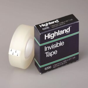 3M 6200 HIGHLAND TAPE 3/4 X 36 YARDS BXD