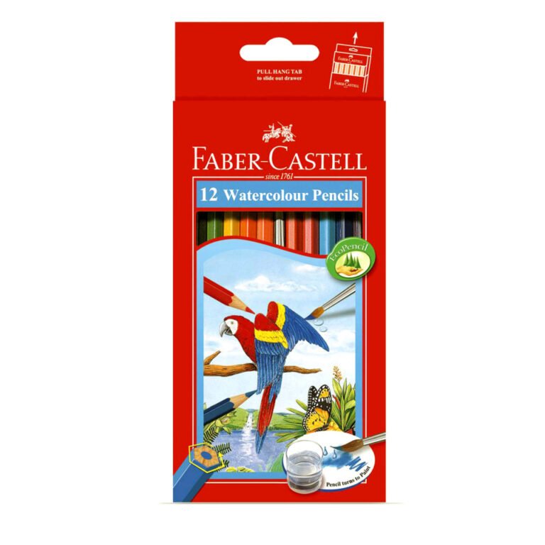 Faber-Castell Parrot Water Colour Pencils 12 Colour