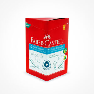FABER-CASTELL JUNIOR TRIANGULAR GRAPHITE PENCIL 2B 72PC