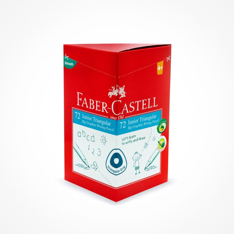Faber-Castell Junior Triangular Graphite Pencil 2B 72PC