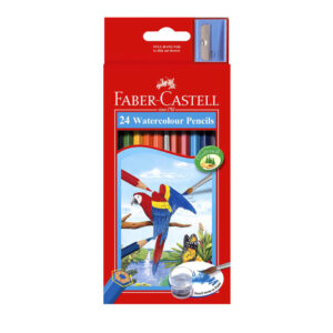 FC PARROT WATER COLOUR PENCILS 24 COLOUR