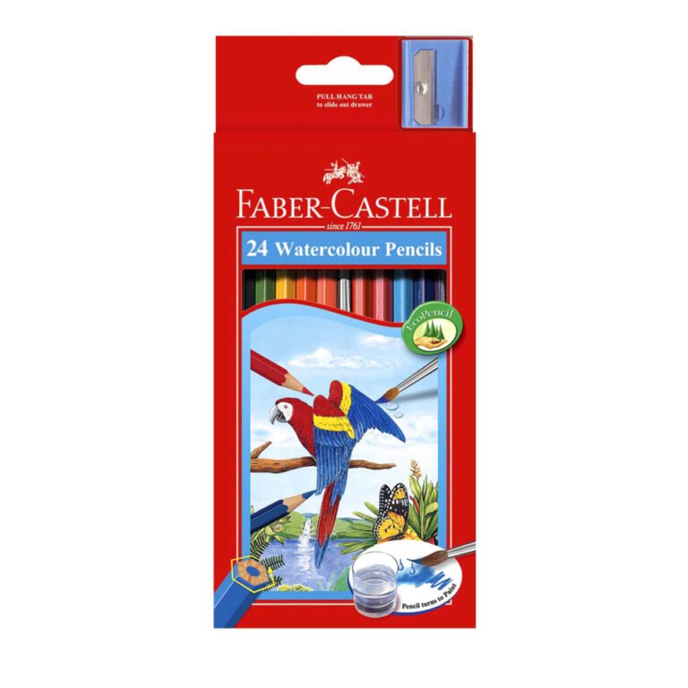 Faber-Castell Parrot Water Colour Pencils 24 Colour