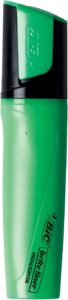 Bic Flat Highlighter Green