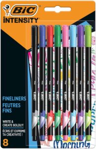 Bic Intensity Fine Liner Pens 8 Colors
