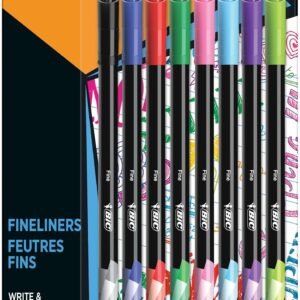 Bic Intensity Fine Liner Pens 8 Colors