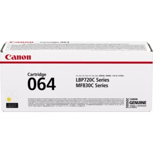 Canon 064 Original Toner Cartridge – Yellow