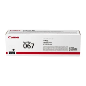 Canon 067 Original Toner Cartridge for i-SENSYS LBP631Cw, LBP633Cdw, MF651Cw, MF655Cdw, MF657Cdw, MF651Cw, MF655Cw, MF657Cw – Black
