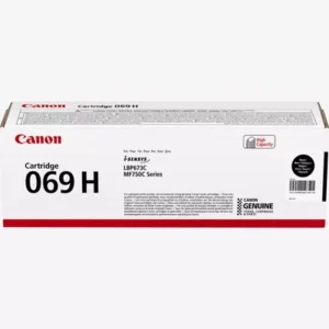 Canon 069H Original Toner Cartridge for i-SENSYS MF752Cdw, MF754Cdw, LBP673Cdw – Black