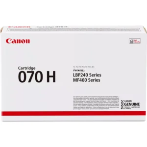 Canon 070H Original Toner Cartridge for Canon i-SENSYS LBP243dw, LBP246dw, MF461dw, MF465dw, MF463dw – Black