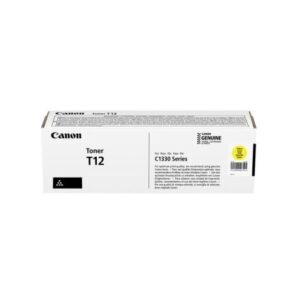 Canon T12 Yellow Original Toner Cartridge for C1330 series – Yellow