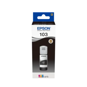 Epson EcoTank 103 (65ml) Original Ink Bottle Cartridge – Black