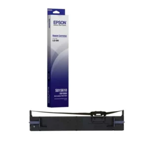 Epson LQ-690 BLACK Ribbon Cartridge | Compatible with LQ690/ LQ690II/ LQ690IIN – S015610