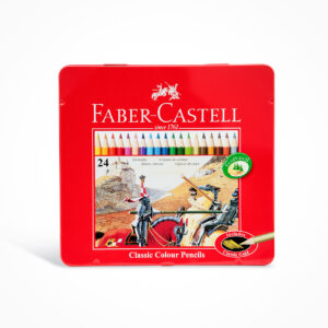 FABER-CASTELL CLASSIC COLOUR PENCILS 24 COLOUR FT