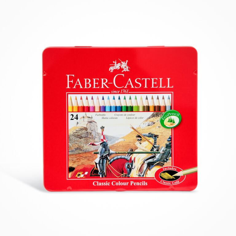 Faber-Castell Classic Colour Pencils 24 Colour Ft