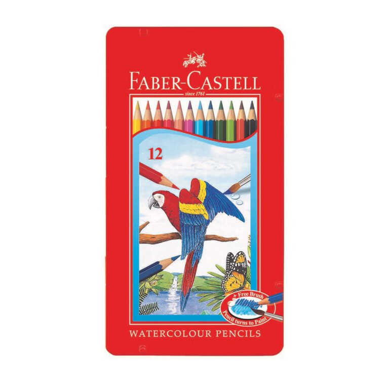 Faber-Castell Parrot Water Colour Pencils 12 Colour Ft