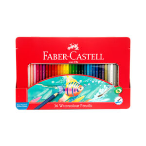 FC FISH DESIGN WATER COLOUR PENCILS 36 COLOUR FT