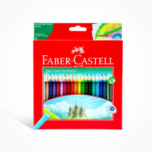 FABER-CASTELL GRIP COLOUR PENCILS 24 COLOUR