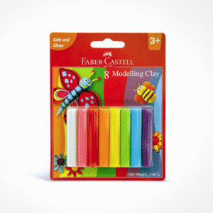 FABER-CASTELL MODELLING CLAY 100GM (8X12.5GM)