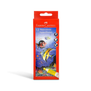 FABER-CASTELL STUDENTS WATERCOLOR TUBE 12 COLOR