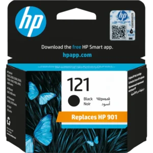 HP 121 Original Ink Cartridge – Black