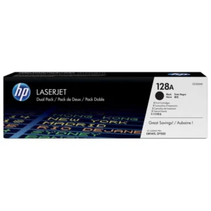 HP 128A (CE320AD) Dual Pack Original Laser Toner Cartridge