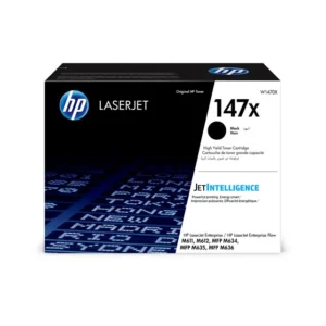 HP 147X Original Toner Cartridge for HP LaserJet Enterprise M610, M611, M612, MFP M634, MFP M635, MFP M636 series – Black