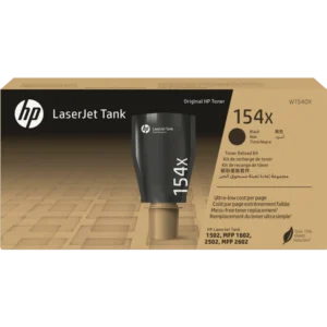 HP 154X Original Toner Reload Kit for HP LaserJet Tank MFP 1602a, 1602w, 1604w, 2602dn, 2602sdn, 2602sdw, 2603dn, 2603sdn, 2603sdw, 2604dn, 2604sdn, 2604sdw, 2605dsw, 2606dc, 2606dn, 2606dw, 2606sdn, 2606sdw Printer
