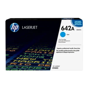 HP 642A Original LaserJet Toner Cartridge – Cyan
