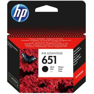 HP 651 Original Ink Advantage Cartridge – Black