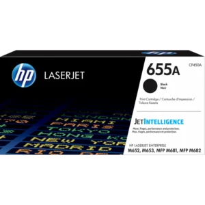 HP 655A Original Toner Cartridge for HP LaserJet Enterprise M652, M653, M681, M682 – Black