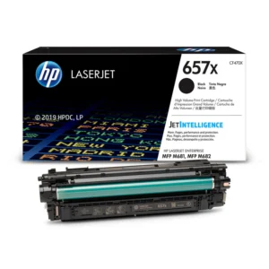 HP 657X Original Toner Cartridge for HP LaserJet Enterprise M681, M682 series printers – Black