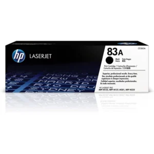 HP 83A Original Toner Cartridge for HP LaserJet Pro MFP M125, M127, M201n, M201d, M201dw, MFP M225dn, MFP M225dw Printers – Black
