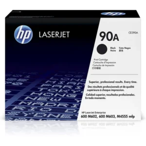 HP 90A Original Toner Cartridge for HP LaserJet Enterprise 600 M601n, M603n, M603dn, M602n, M602x, M602dn, M601dn, M4555 MFP Printer series – Black